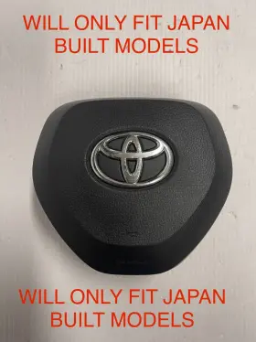 1r0x40922ad1 Toyota Wheel Airbag 2020-2022 Corolla Japan Built