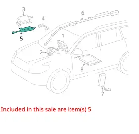 253-67650 Toyota 2014-2019 Highlander Lh Driver Knee Airbag Oem #3 253-67650 Toyota 2014-2019 Highlander Lh Driver Knee Airbag Oem #3