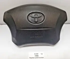 Toyota 45130-60180 98-00 Oem Land Cruiser J100 Driver Steering Wheel Airbag Air Bag Black