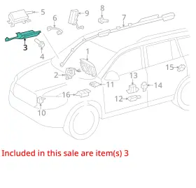 739000e040c0 Toyota 2008-2013 Highlander Lh Driver Knee Airbag Oem #3