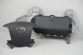 Mm3429 Toyota 2010-2013 Tundra Left Driver Steering Wheel Knee Airbag Black Oem