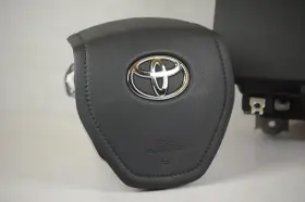 Mm3647 Toyota 2013-2018 Rav4 Steering Wheel Knee Left Lh Airbag Black Oem #3