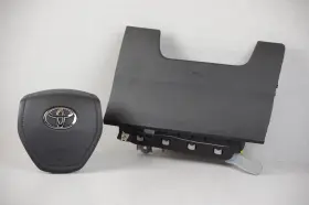 Mm3647 Toyota 2013-2018 Rav4 Steering Wheel Knee Left Lh Airbag Black Oem