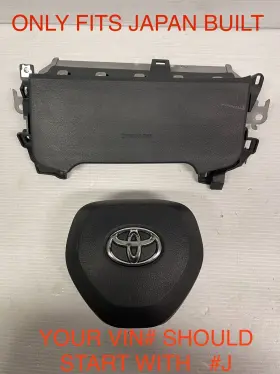 O06525820aa6 Toyota 2020-2022 Corolla Wheel And Knee Airbag Japan Built Only O06525820aa6 Toyota 2020-2022 Corolla Wheel And Knee Airbag Japan Built Only