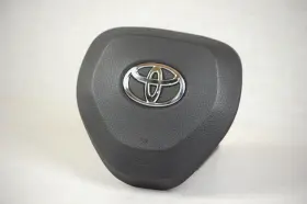 Ty01045ar Toyota 2019-2026 Rav4 Corolla Cross Front Driver Steering Wheel Airbag Black Oem