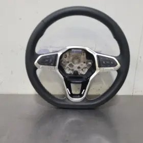 235-10052a Volkswagen 22 2022 Volkswagon Atlas Se Steering Wheel Black Leather