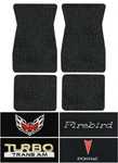 1974-1981 Pontiac Firebird Trans Am Floor Mats 4PC Cutpile. Fixed Price $163.95.
