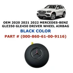 2020 2021 2022 Mercedes-benz GLE350 GLE450 Driver Wheel Airbag Black. Fixed Price $300.00.