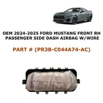 2024 25 26 Ford Mustang Right Passenger Side Dash Airbag W/wire PR3B-C044A74-AC. Fixed Price $250.00.