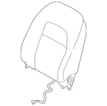 Genuine Nissan Seat Back Assembly 87600-9HB3A. Fixed Price $1391.76.