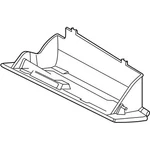 Genuine Bmw Glove Box Lid 51166961750 New. Fixed Price $304.23.