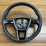 2019-2023 Audi A6 Premium Plus Steering Wheel With Controls Black Leather. Fixed Price $220.64.