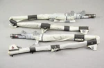 2016-2026 Tesla Model X Front Left Right Roof Curtain Airbag Set Pair Lh Rh Oem. Fixed Price $199.99.