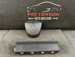 2013 Cadillac Ats Driver Left Steering Wheel & Knee Air Bag Inflator Black 4AA. Fixed Price $510.00.