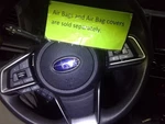 Driver Left Air Bag Wheel Fits 20-23 Impreza 1751342. Fixed Price $444.99.
