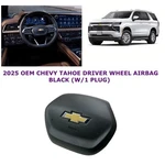 2025-2026 Chevy Tahoe Driver Wheel Airbag (W/1 Plug) Black. Fixed Price $450.00.