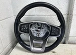 2021-2025 Ford Bronco Oem Black Leather Steering Wheel W/lane Assist. Fixed Price $158.00.
