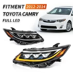 Headlights For Toyota Camry 2012-2014,HEADLAMP Assembly W/sequential Turn Signal. Fixed Price $296.10.