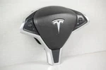 2016-2021 Tesla Model X Driver Wheel Airbag Black Left Lh Genuine Heated Oem. Fixed Price $125.00.