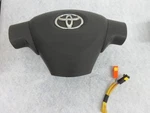Toyota Corolla Black W/o Radio 9 - Left Matrix Airbag Steering Wheel. Fixed Price $199.00.