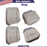 Driver Passenger Bottom Top Leather Seat Cover Gray 07-14 Ford Expedition. Fixed Price $118.92.
