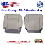 Driver Passenger Bottom Perf Leather Seat Cover Gray 07-14 Ford Expedition. Fixed Price $53.90.