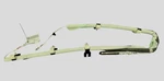 2018-2022 Bmw X2 F39 Oem Right Passenger Side Roof Curtain Air Bag. Fixed Price $297.50.