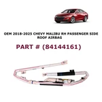 2018 19 21 22 23 24 2025 Chevy Malibu Right Side Roof Airbag 84144161. Fixed Price $150.00.