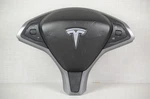 2016-2021 Tesla Model X Airbag Left Driver Lh Steering Wheel Black Heated Oem. Fixed Price $125.00.