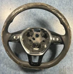Oem Steering Wheel For Volkswagen Passat Black Leather 5C0-419-091-EA-E74. Fixed Price $78.99.
