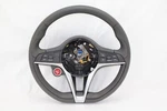 Alfa Romeo Giulia Quadrifoglio Black Leather Steering Wheel Oem 17-24. Fixed Price $161.50.