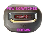 2023 2024 2025 Gmc Canyon Driver Wheel Airbag (W/1 Plug) Brown Few Scratches. Fixed Price $450.00.