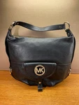 Womens Michael Kors Large Black Leather Hand Bag. Fixed Price $27.99.