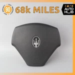 03-13 Maserati Quattroporte M139 Steering Wheel Black Oem 68K. Fixed Price $219.23.