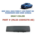 2021 22 23 24 2025 Ford F-150 Front Right Side Knee Airbag ML3Z-15045J76-AE. Fixed Price $150.00.