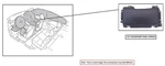Passenger Knee Air Bag Oem 20-24 Cadillac CT5. Fixed Price $125.00.