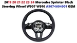 2019 21 22 23 24 Mercedes Sprinter Black Steering Wheel W907 W910 A9074604001. Fixed Price $275.00.