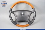 00-06 Mercedes W220 S430 S500 CL500 Driver Steering Wheel Wood Oem. Fixed Price $251.25.