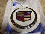 03 04 05 06 Cadillac Escalade Oem Nos New Rear Hatch Tailgate Key Cover Emblem. Fixed Price $85.00.