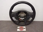 Black Leather Steering Wheel W/buttons From 2017 Ford F150 Genuine Oem 10922219. Fixed Price $299.69.