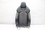 Passenger Front Seat Upper Leather Electric Fits 16-18 Audi A7 9705. Fixed Price $125.99.