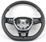 Oem Steering Wheel For Volkswagen Passat Black Leather 5C0-419-091-EA-E74. Fixed Price $168.00.