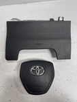 2013 2014 2015 2016 2017 2018 Toyota RAV4 Driver Wheel And Left Knee Airbag Oem. Fixed Price $450.00.