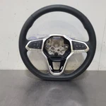 2022 Volkswagon Atlas Se Steering Wheel Black Leather. Fixed Price $119.00.