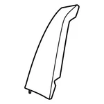 Genuine Bmw Lateral Trim Panel Left 52-20-5-A04-143 New. Fixed Price $360.58.