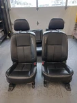 '19-'21 Nissan Titan Crew Cab Black Leather Seat Set Heated/cooled Oem. Fixed Price $2045.00.