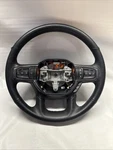 2024 Dodge RAM2500 Black Leather Steering Wheel Oem Heated. Fixed Price $374.95.