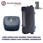 2021 2023 Toyota Sienna Driver Side Steering Wheel & Lower Knee Airbag Oem. Fixed Price $839.00.