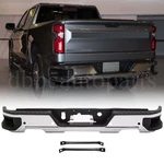 Chrome Rear Bumper W/dual W/sensor For 2019-2024 Chevy Silverado Gmc Sierra 1500. Fixed Price $289.99.