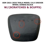 2021 2022 2023 2024 2025 Tesla Model X Driver Wheel Airbag Black 1625769-00-E. Fixed Price $50.00.